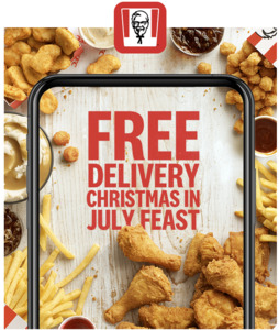 Free Delivery On The Christmas In July Feast ~$49.95 (App Only, Pickup ...