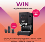 Win a Gaggia Classic Pro Thunder Black Coffee Machine Worth $999 from Good For The Hood