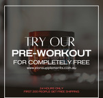 2 Pre-Workout Sachet Samples for $3 Shipped (Max 1 Order per address) @ Zion Supplements