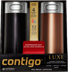 Contigo Luxe Autoseal Vacuum-Insulated S/Steel Travel Mug 414ml 2pk $29.99 Delivered @ Costco Online (Membership Required)