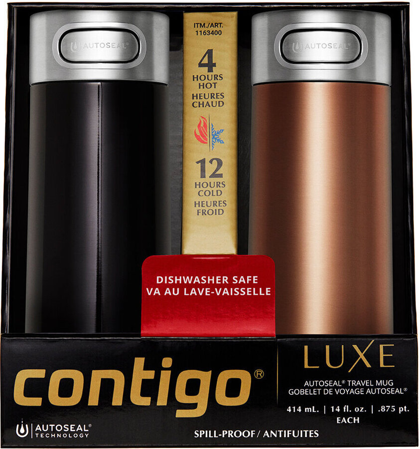 Contigo Luxe Autoseal Vacuum Insulated S Steel Travel Mug 414ml