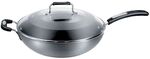 Tefal 32cm Specialty Wok with Lid $59.95 + Delivery ($0 C&C) @ Harris Scarfe