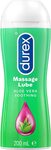 Durex Play Aloe Vera 2-in-1 Massage Gel Intimate Lubricant 200ml $6.29 + Delivery ($0 with Prime/ $39 Spend) @ Amazon AU