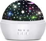 Star Sky Projector Night Light and Birthdays Decorative Projection Light $10.99 + Delivery ($0 with Prime) @ DCTRAU via Amazon
