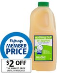 Nudie Cloudy Apple Juice / Tropical Breakfast / Apples Oranges & Mangoes Juice 2L $4.80 @ Coles (Flybuys Membership Required)