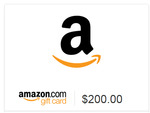 Win a $200 Amazon Gift Card, 4x $20 Amazon Gift Cards or 39x $5 Amazon Gift Cards from Bill Hiatt