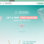 Win a PINK DIAMOND Worth $6500 from Jewellery.melbourne