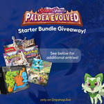 Win a Pokémon Paldea Evolved Starter Bundle from Drip for Days