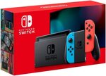 Nintendo Switch Console (Neon Blue/Red) $389 Delivered @ Amazon AU