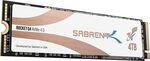[Prime] Sabrent 4TB Rocket Q4 NVMe PCIe 4.0 M.2 $280 Delivered @ Amazon AU
