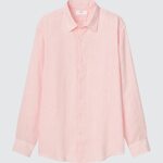 Men's Premium Linen Long Sleeve Shirts (Various Colours/Sizes) $29.90 + $7.95 Delivery  ($0 C&C, $75 Order) @ UNIQLO