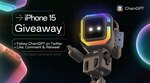 Win an iPhone 15 from ChainGPT