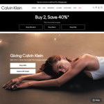 Extra 50% off Already Reduced Prices + Delivery ($0 with $100 Order) @ Calvin Klein & Tommy Hilfiger