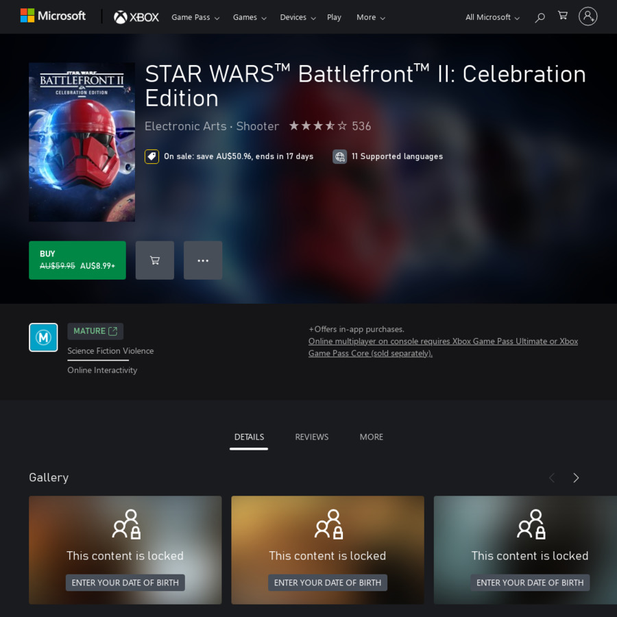 Star Wars Battlefront II (Celebration Edition) digital for XONE, Xbox One  S, XONE X, XSX, XSS