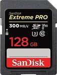 SanDisk Extreme PRO 128GB SDXC UHS-II V90 Memory Card $181.42 Delivered @ Amazon US via AU