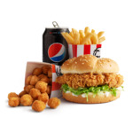 Zinger Pop Combo - $7.95 Reg, $10.45 Large @ KFC App Only