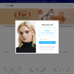 2 for 1 Full-Priced Prescription Glasses & Sunglasses + 15% off Lens Upgrade + $12 Delivery @ Firmoo