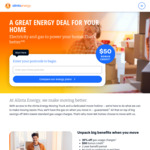 [WA] Move Home Offers: 35% off Standard Gas Usage Rate, Switch Online for $50 Bonus Credit @ Alinta Energy