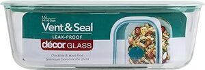 Decor Vent & Seal Glass Oblong Food Container 1.5L $7.75 (RRP $14.49) + Delivery ($0 Prime/ $59 Spend) @ Amazon AU