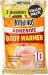Hothands 5-Pack Adhesive Body Warmer Patches $6.99 ($6.29 S&S) + Delivery ($0 with Prime/ $59 Spend) @ Amazon AU
