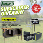 Win a Zempire Camp Kitchen Bundle Worth $639.96 from Tentworld