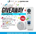 Win a Ubiquiti G4 Doorbell Pro PoE from Centre Com + Ubiquiti