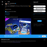 Win a Copy of Astro Bot for PS5 and a TV Mount from Last of Cam