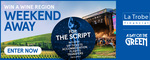 Win a Weekend Away to See The Script Including Flights, Accommodation, Transfers & VIP Tickets from La Trobe Financial