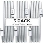 LISEN USB C to USB C Cable 2m (3 Pack) 60W $7.72 + Delivery ($0 with Prime/ $59 Spend) @ LISEN Space via Amazon AU