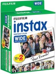 Instax Fujifilm Wide Film, White 20 Pack $28.09 + $0.36 Fee + $9.90 Delivery ($0 Sydney C&C) @ Georges Cameras