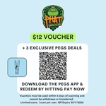 [WA] $12 Phat Brew Voucher + 3 Pegs Only Exclusives + More @ Pegs App