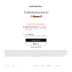 New York Times A$20 for first year (then A$180/year)