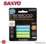 800mAh Rechargeable Sanyo Eneloop AAA/2000mAh AA Battery Pack of 4 $9.95 + $3.95 Delivery
