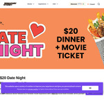 [NSW] Dinner + HOYTS Movie Voucher for $20 - Available Every Sun, Mon & Tues from 7pm @ Broadway Shopping Centre