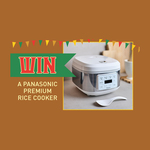 Win a Panasonic SR-DA152 Rice Cooker from Panasonic + Marion Grasby