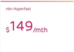 nbn Hyperfast (HFC 2000/100, FTTP 2000/200) $149/M Ongoing + 50% TopCashback AU Cashback 1st Month @ Southern Phone