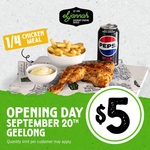 [VIC] 1/4 Chicken Meal Deal $5 @ El Jannah, Belmont (near Geelong)