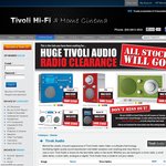 Tivoli Audio: iYiYi iPod Radio $299 (Save 63%) Model 10+/CD/Speaker or Model 2/CD/Subwoofer $664
