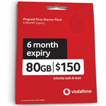 Vodafone $150 Prepaid Plus Starter Pack