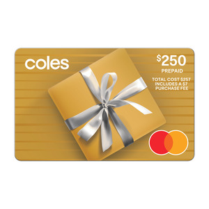 Coles Mastercard Gift Card
