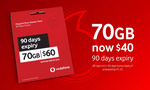Vodafone $60 Prepaid Plus Starter Pack