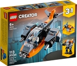 LEGO 31111 3 in 1 Cyber Drone Building Set