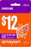 amaysim $12 Starter Pack