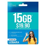 Lebara $19.90 Pre-Paid SIM Starter Kit