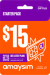 amaysim $15 Starter Pack