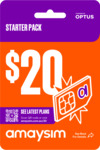 amaysim $20 Starter Pack