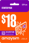 amaysim $18 Starter Pack
