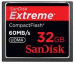 SanDisk Extreme CompactFlash 60MB/s
