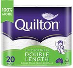 Quilton 3-Ply Softness Double Length Toilet Tissues