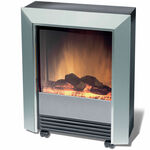 Dimplex Lee Silver Electric Fireplace